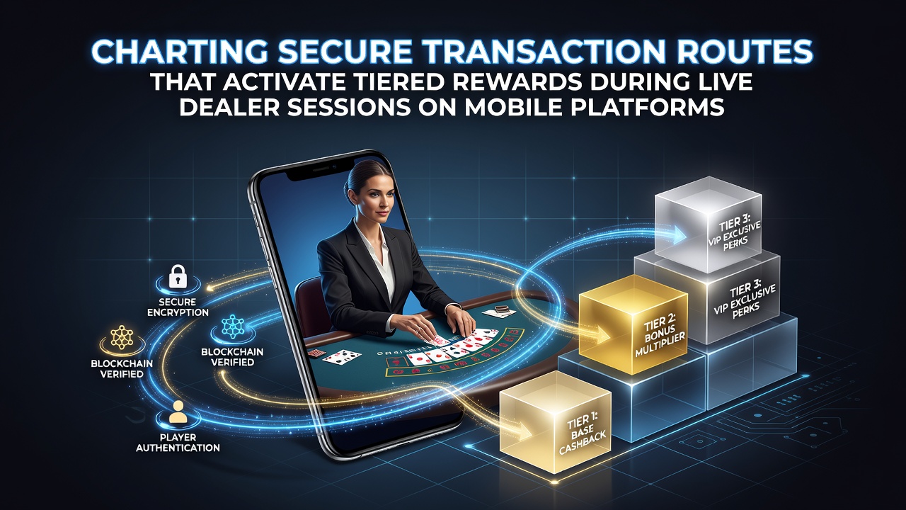 Sichere Transaktionswege und gestaffelte Belohnungen in mobilen Live-Dealer-Sessions auf Mobilgeräten