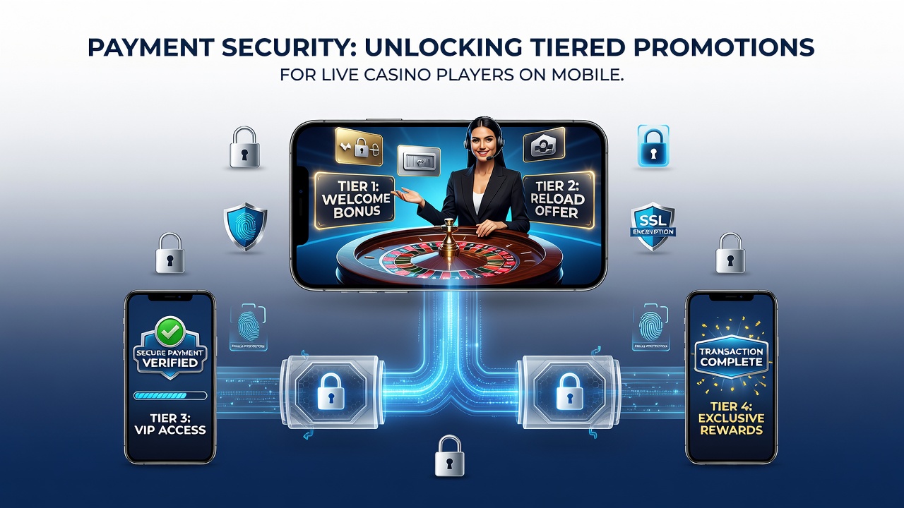 Gestaffelte Promotionen und sichere Wallet-Transaktionen in mobilen Live-Casinos