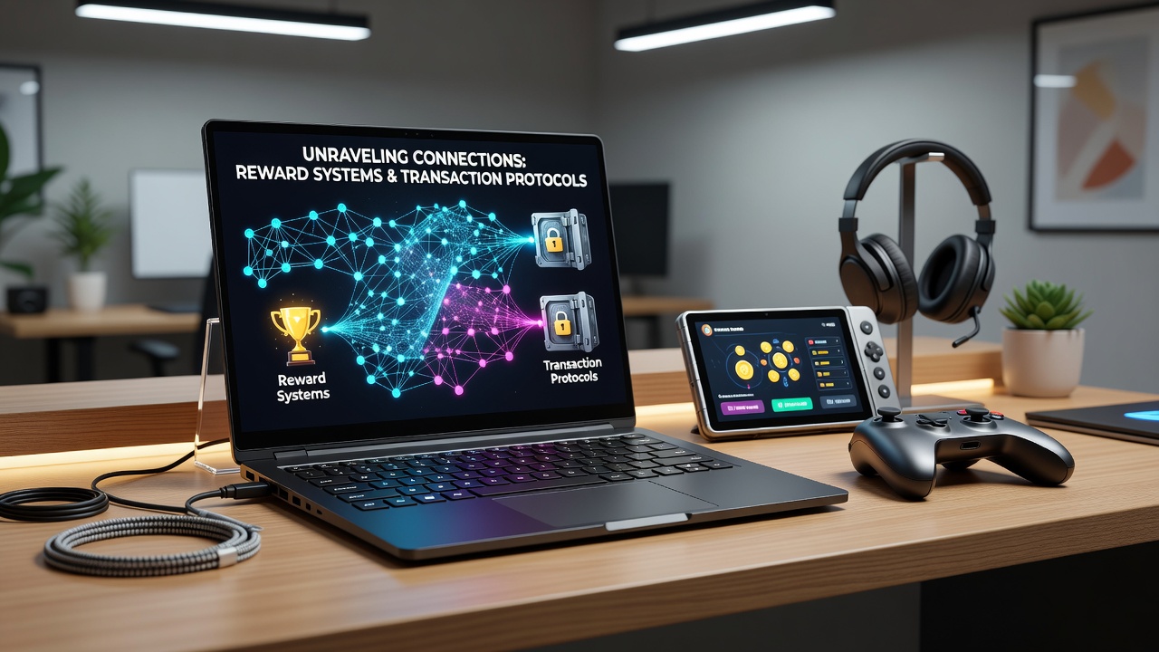 Mobile Live-Gaming-Setup mit Belohnungssystemen und Transaktionsprotokollen auf einem Tablet